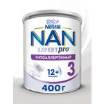 Смесь NAN 3 гипоаллергенный 400 г с 12 мес
