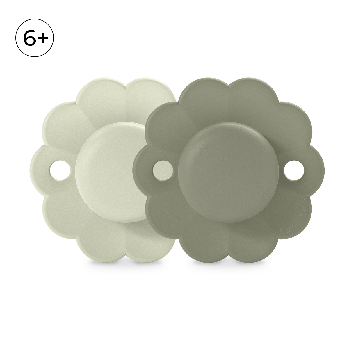 Пустышка Suavinex силикон ортодонтическая от 6 мес. 2 шт. - фото 1