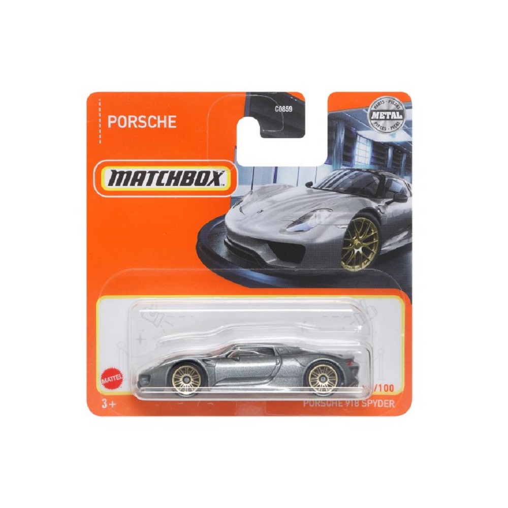 Автомобиль Matchbox Porsche Porsche 918 Spyder 60810 - фото 1