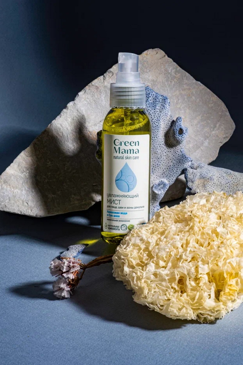 Спрей Green Mama для лица и шеи увлажняющий 100 мл - фото 8