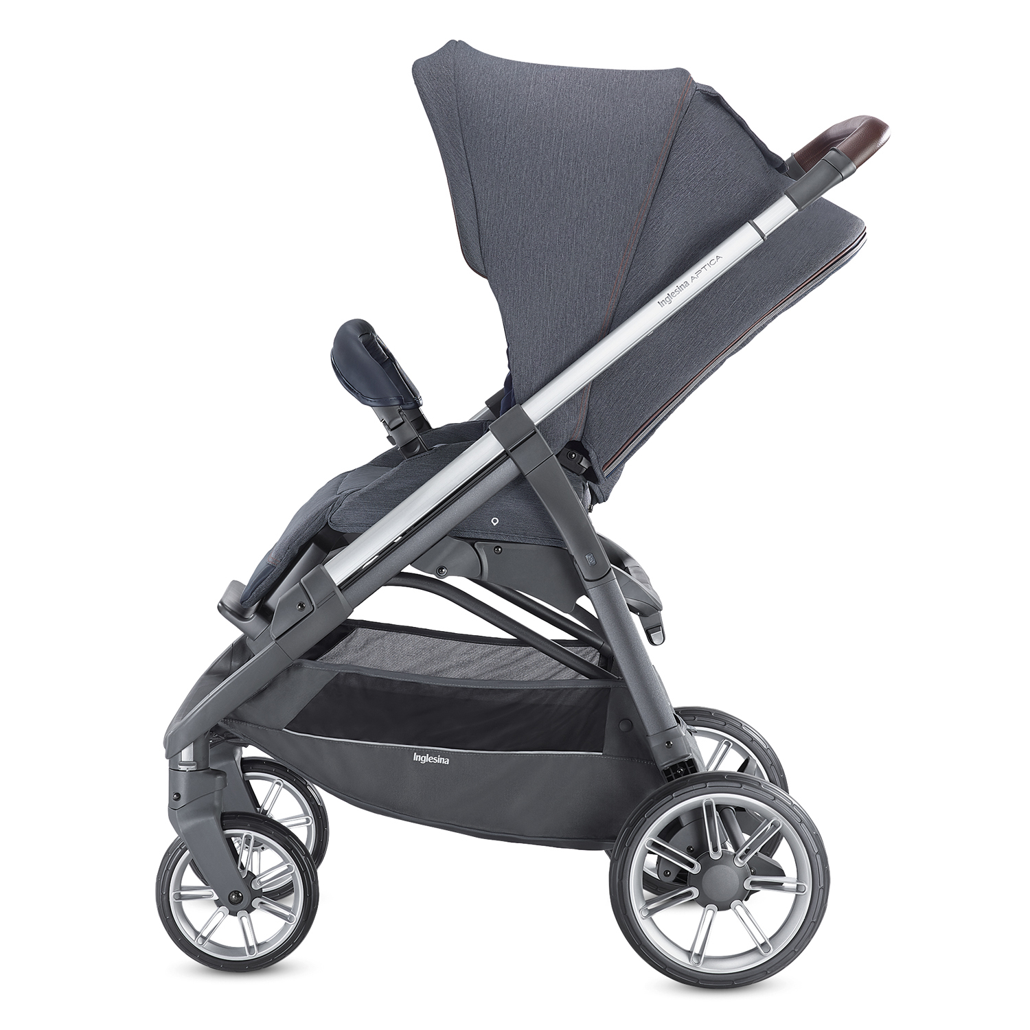 Коляска 4в1 Inglesina серый - фото 6