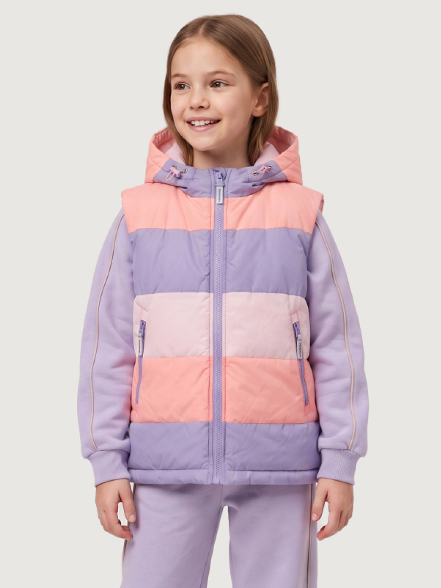 Жилет NIKASTYLE 9м7224 персик/пудра - фото 1