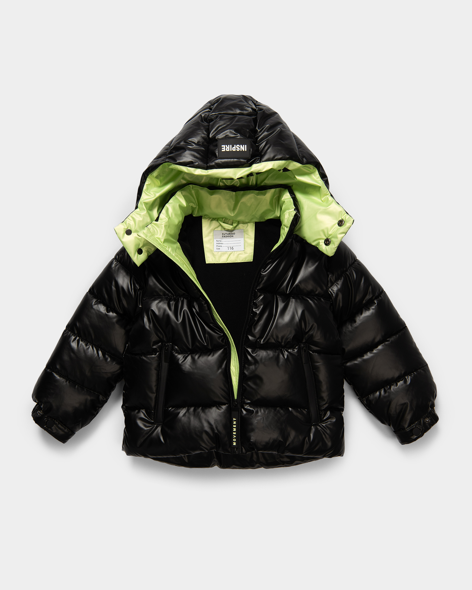 Куртка Futurino Fashion W24FF-2BO54kb-99L4 - фото 4