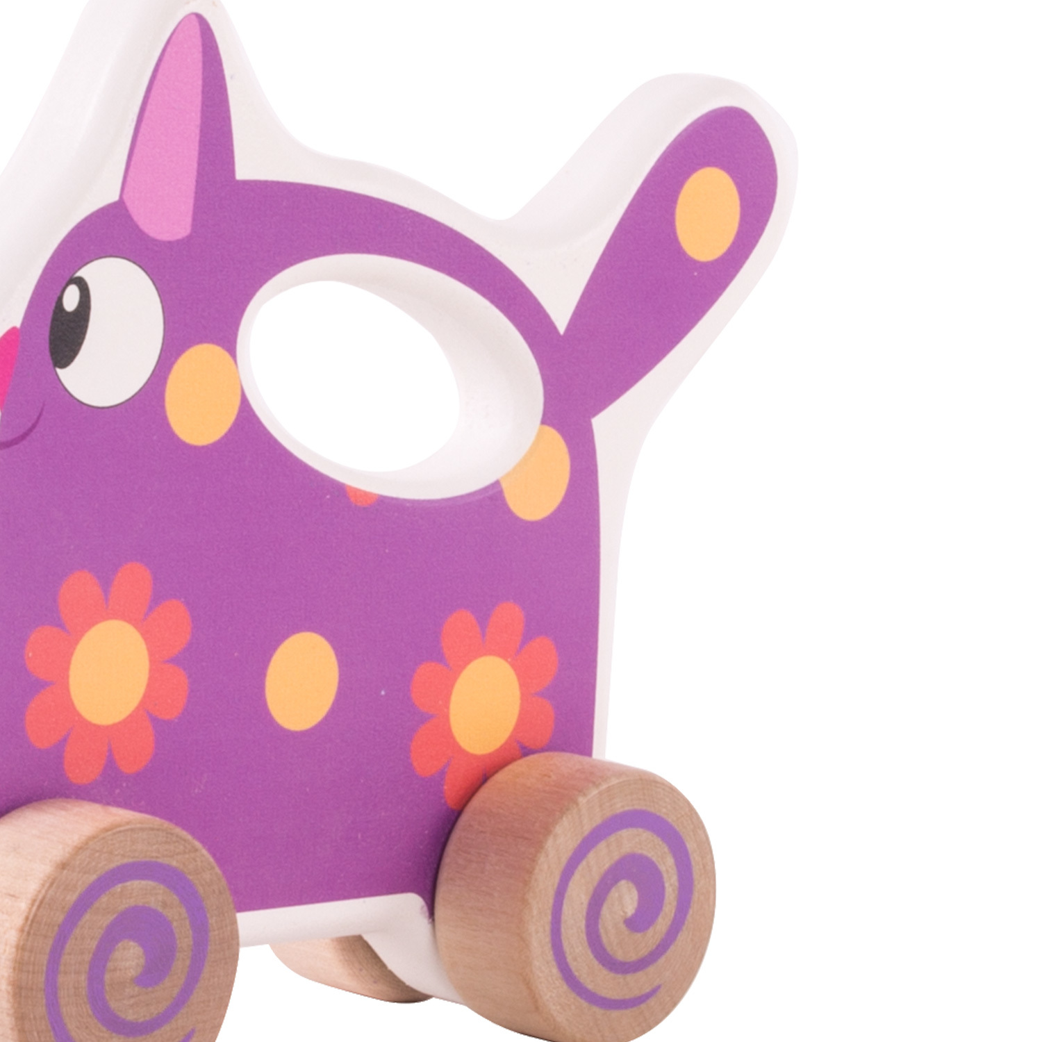 Игрушка Деревяшки каталка - фото 4