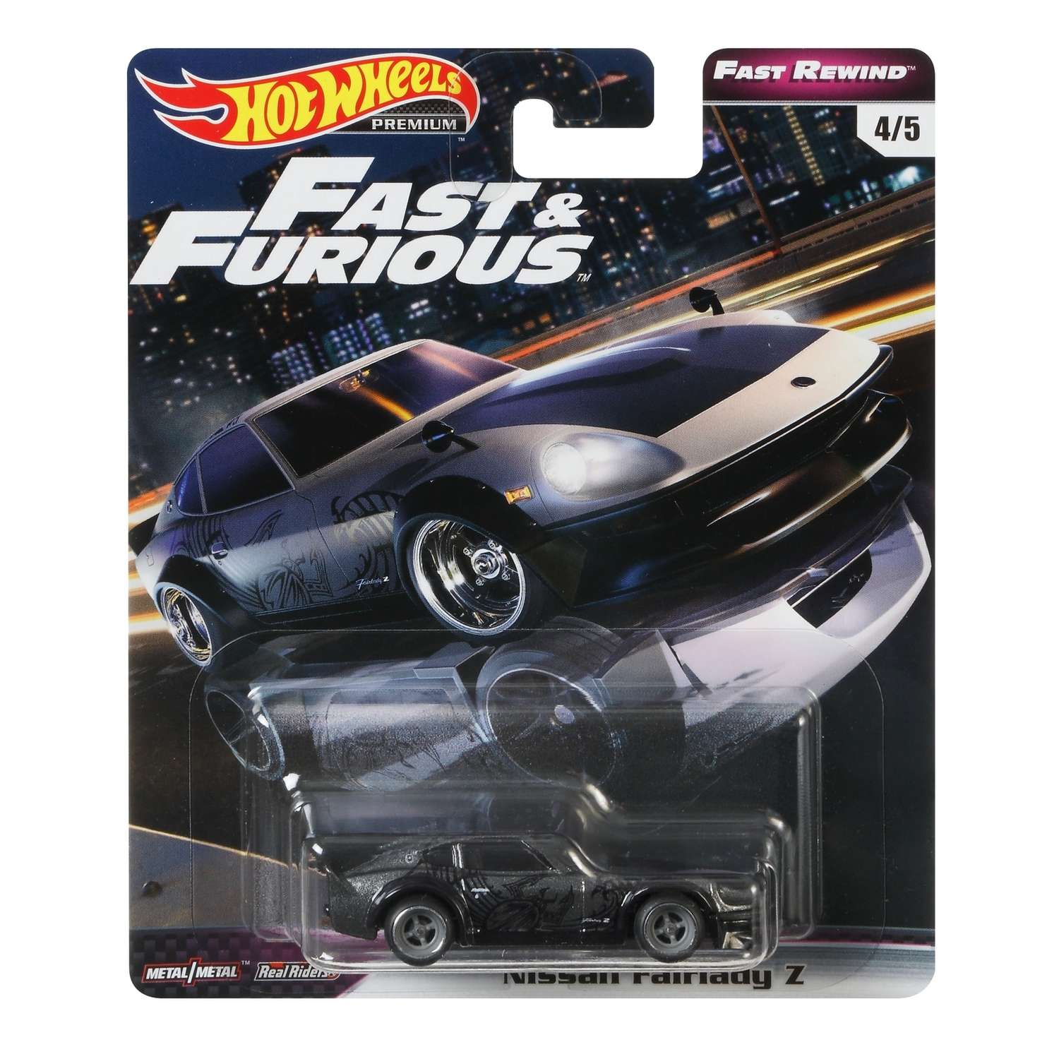 Автомобиль Hot Wheels Nissan 1:64 GBW75 - фото 2