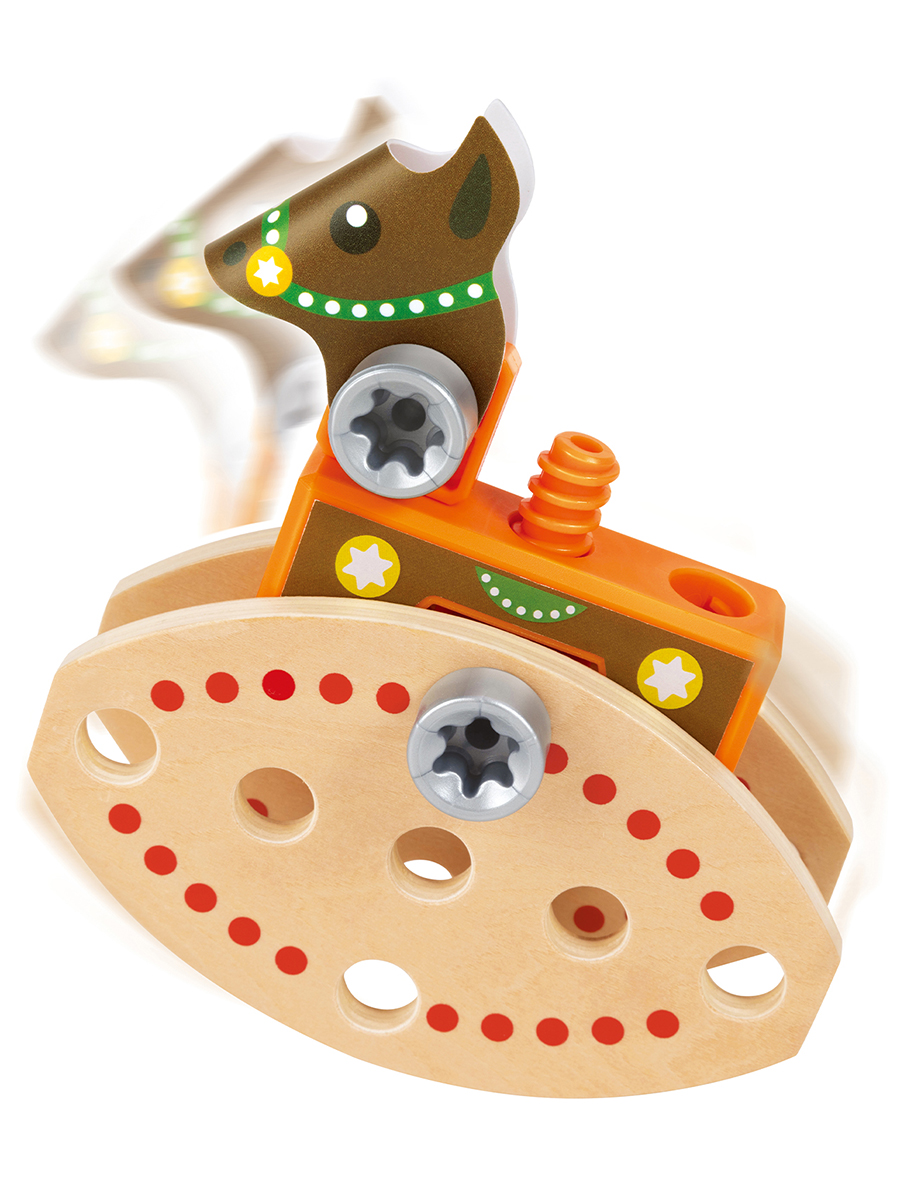 Конструктор Hape Фантазия деревянный 73 дет. - фото 6