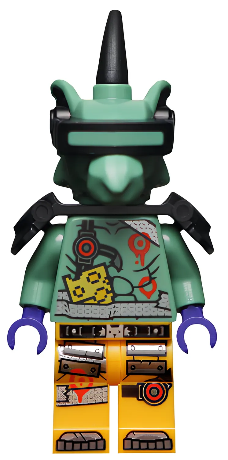 Изображение товара Минифигурка LEGO Ninjago Hausner с наплечным доспехом и ножнами Изображение товара Минифигурка LEGO Ninjago Hausner с наплечным доспехом и ножнами