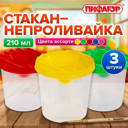 Стакан Пифагор 3 шт.