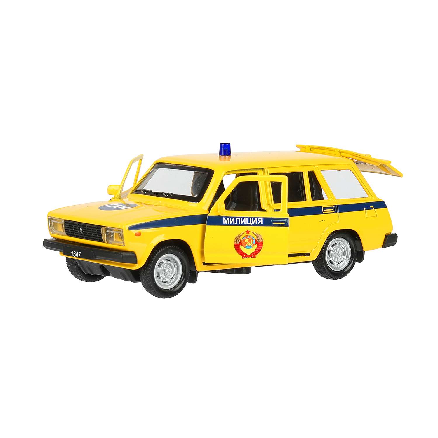 Полицейская машина Технопарк ВАЗ Милиция 389732 - фото 5