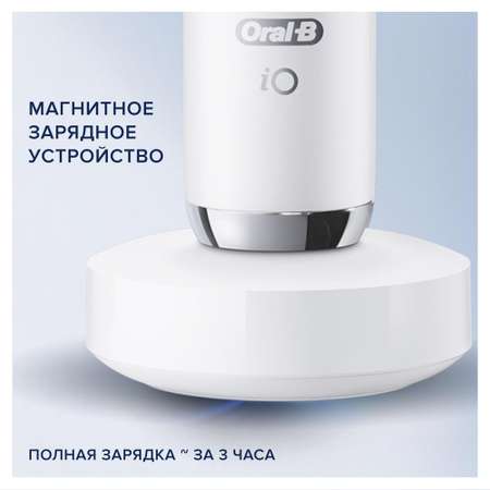 Электрическая зубная щетка ORAL-B iO 9 White Alabaster