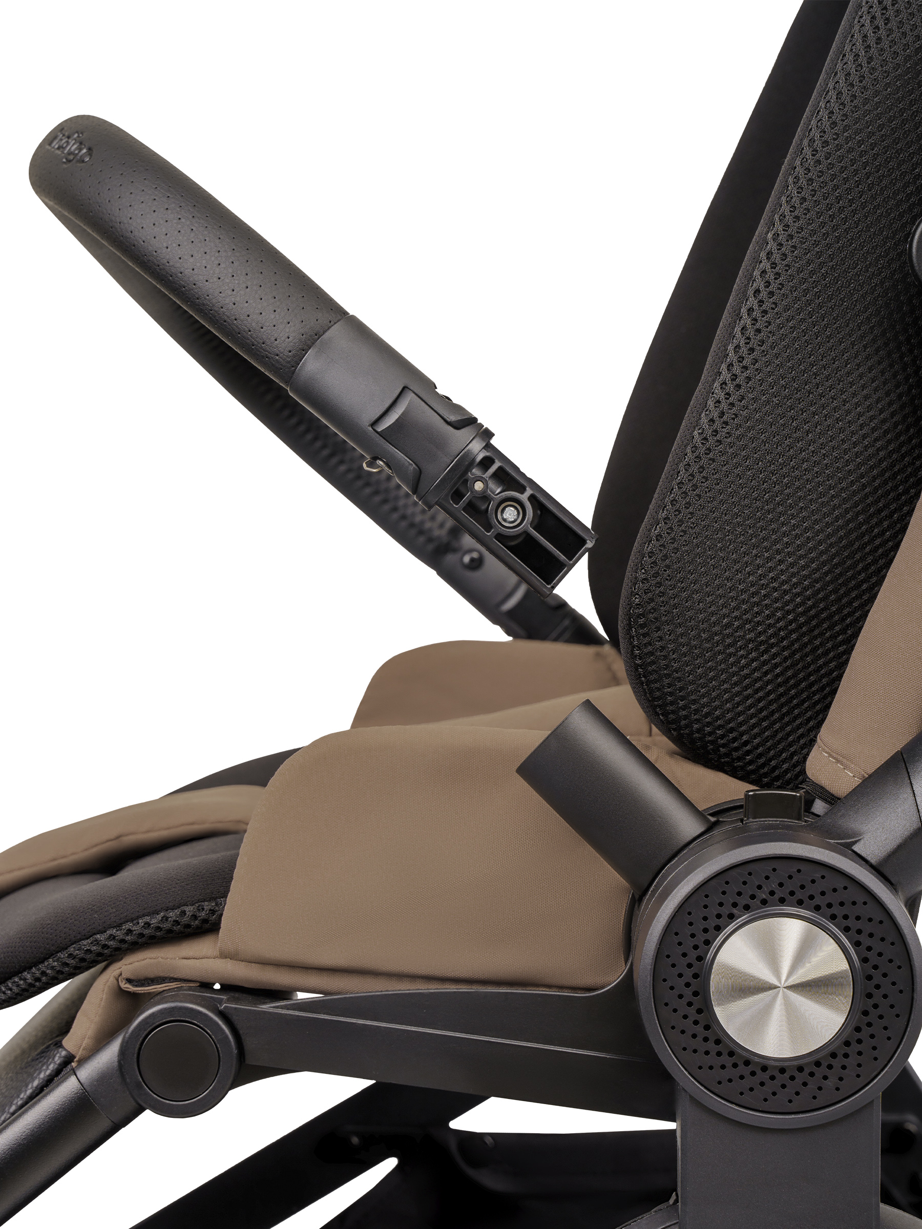 Коляска 3в1 Indigo Solar темно-бежевый - фото 26