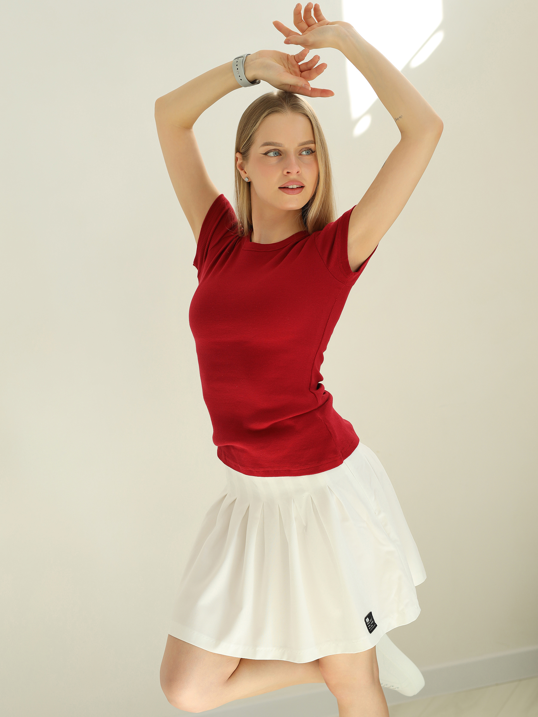 Футболка Натали Суслова 14511 бордовый - фото 13