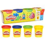 Масса для лепки Hasbro набор Play-Doh 4 баночки