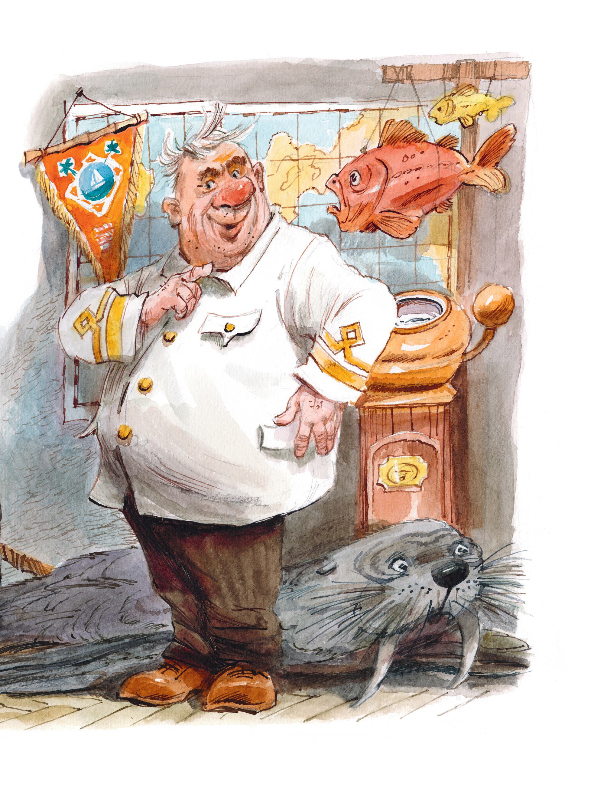 Книга Эксмо Приключения капитана Врунгеля (ил. В. Челака) - фото 8