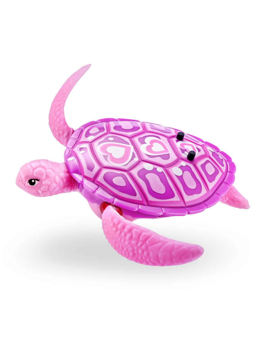Фигурка Zuru ROBO ALIVE плавающая черепаха - розовая - фото 8