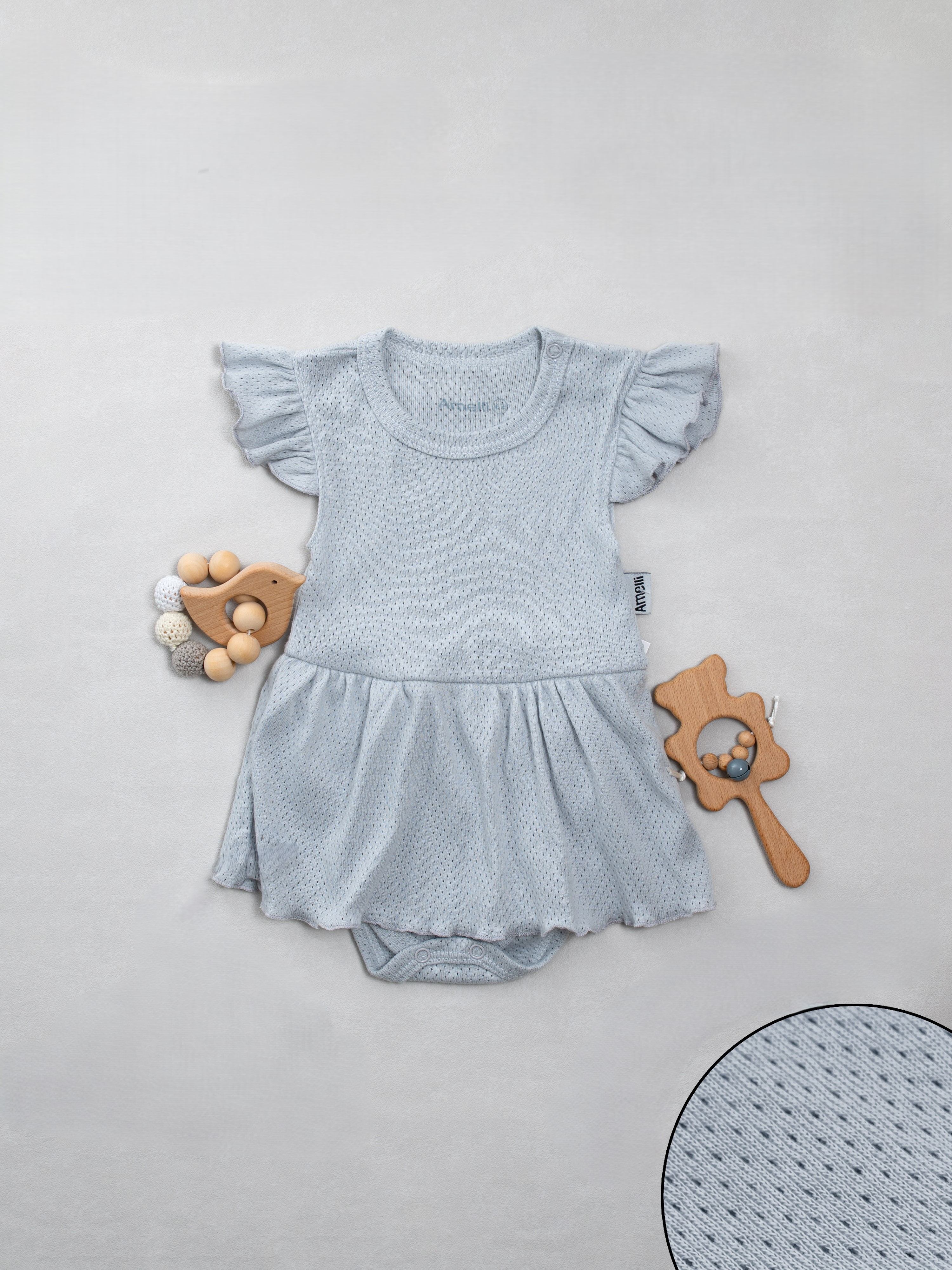 Боди-платье Amelli 290.050.0.0.044/1сер - фото 1