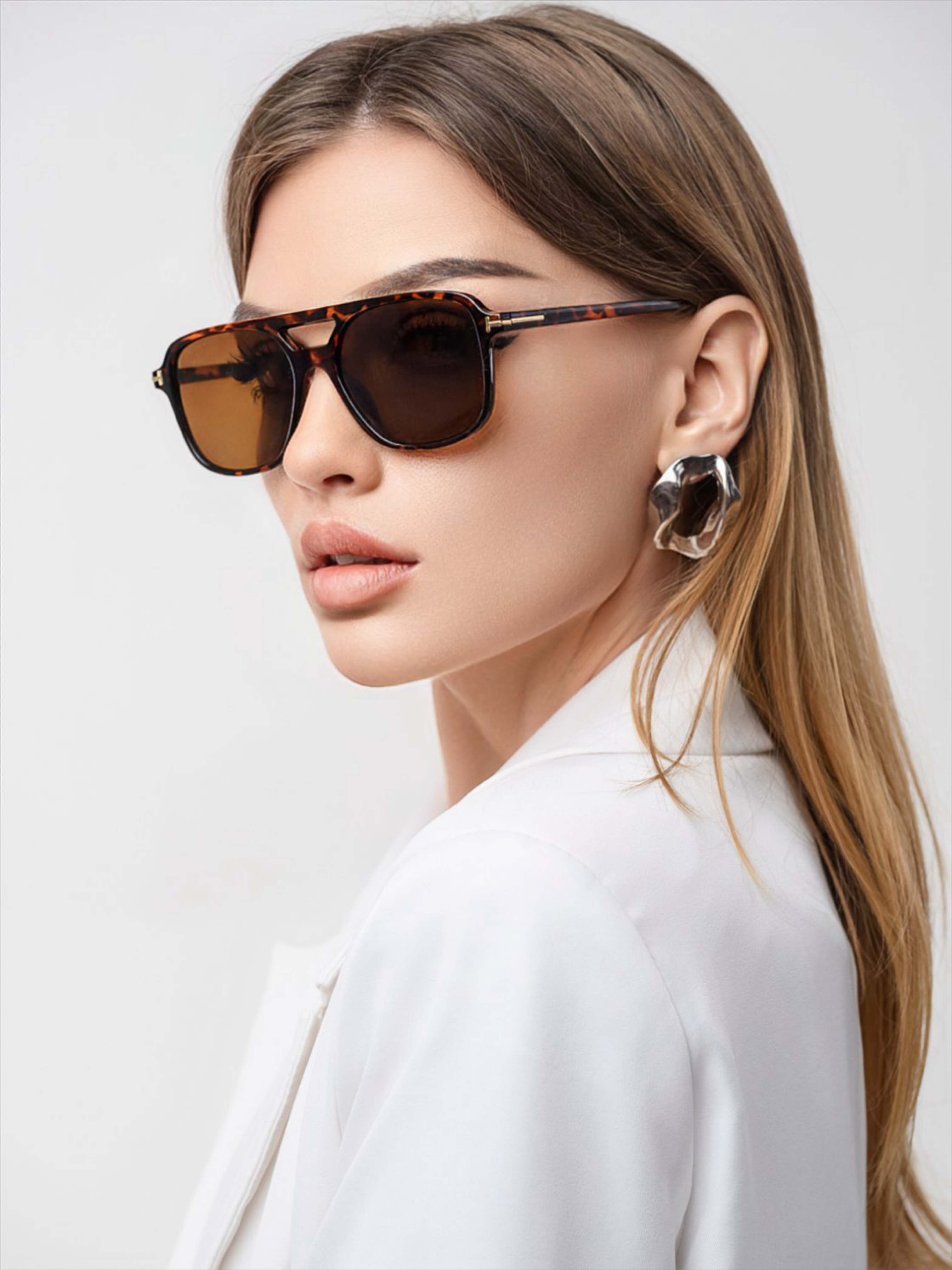 Очки солнцезащитные Pretty Mania RANG601-TGBR - фото 4