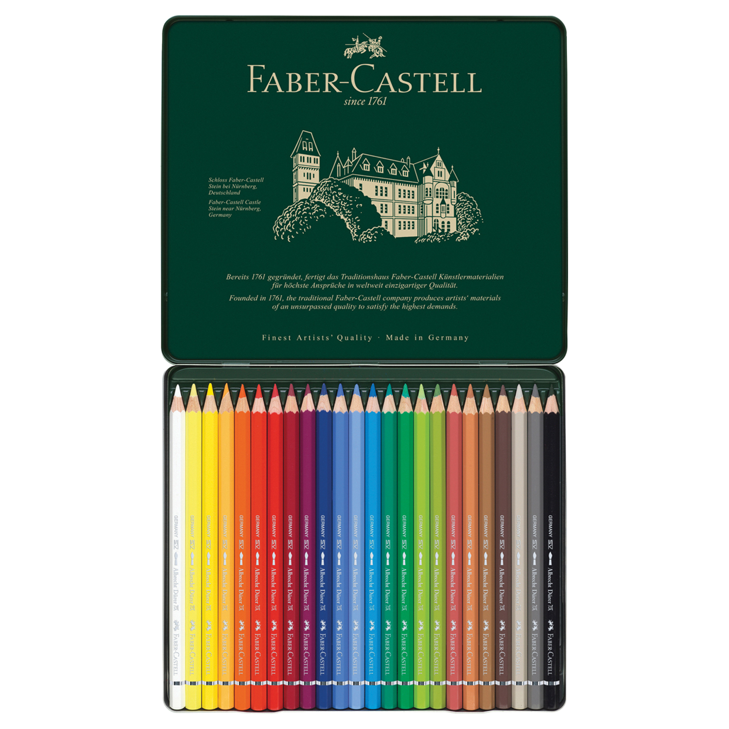 Карандаши цветные Faber Castell 24 шт. - фото 3