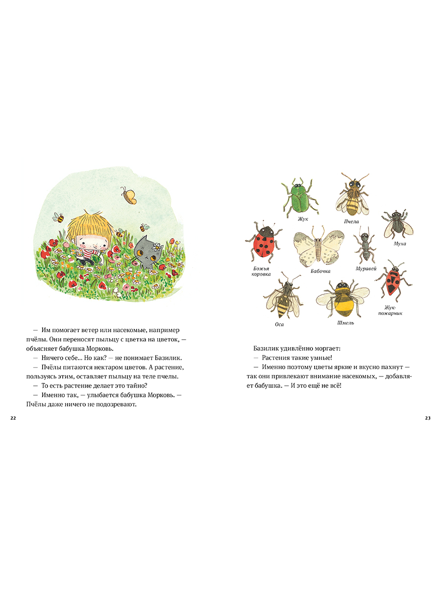 Книга Альпина. Дети В саду Базилика Умеют ли растения любить - фото 19