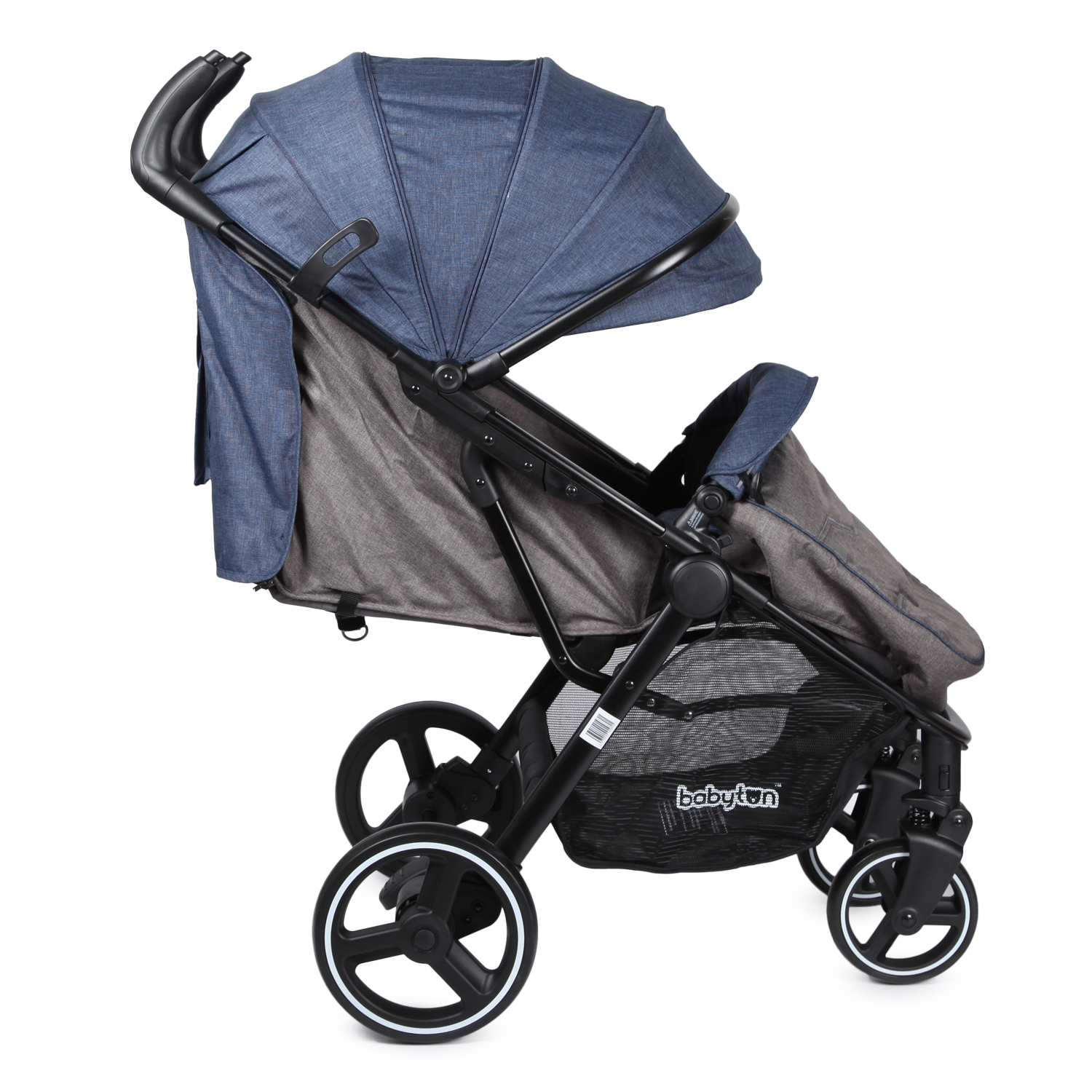 Коляска прогулочная Babyton Blue синий - фото 12