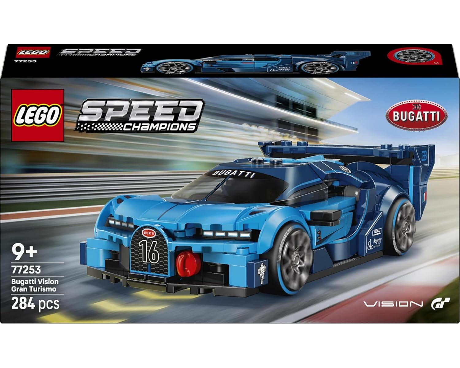 Конструктор LEGO Speed Champions Bugatti Vision GT 284 дет. - фото 3