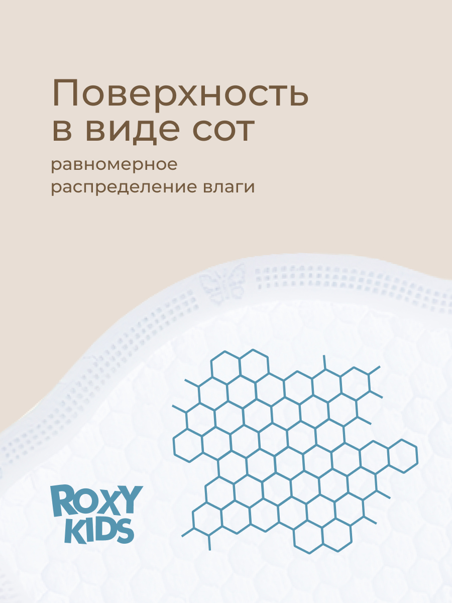 Вкладыши для груди ROXY-KIDS анатомические 36 шт. - фото 3