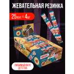 Жевательная резинка круглая ФРУША БАРСУКОТ со вкусом клубники 16г х 25 лент