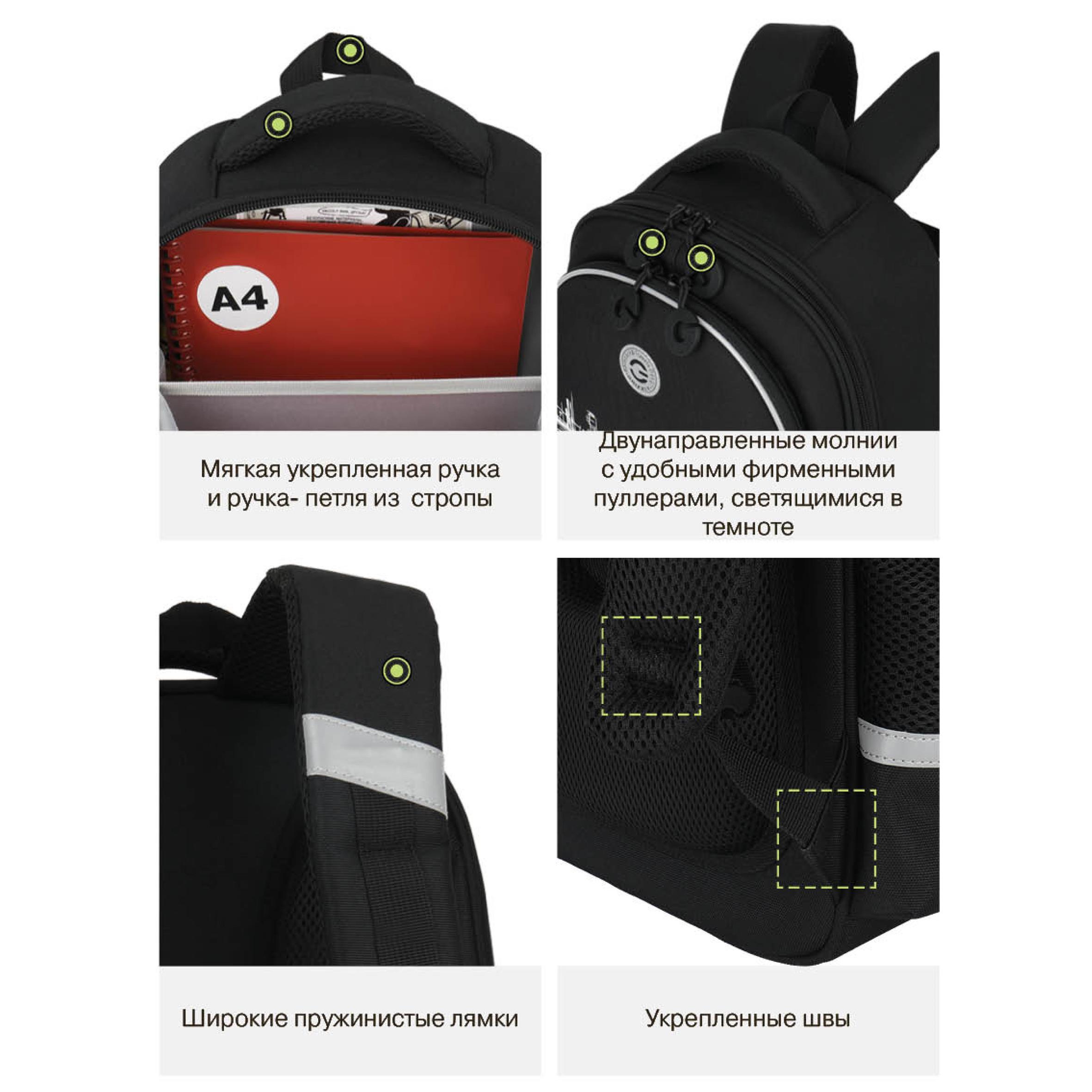 Ранец Grizzly Город - фото 13