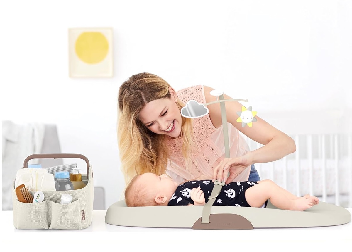 Органайзер для детских Skip Hop для детских принадлежностей бежевый - фото 4