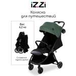 Коляска прогулочная iZZi зеленый