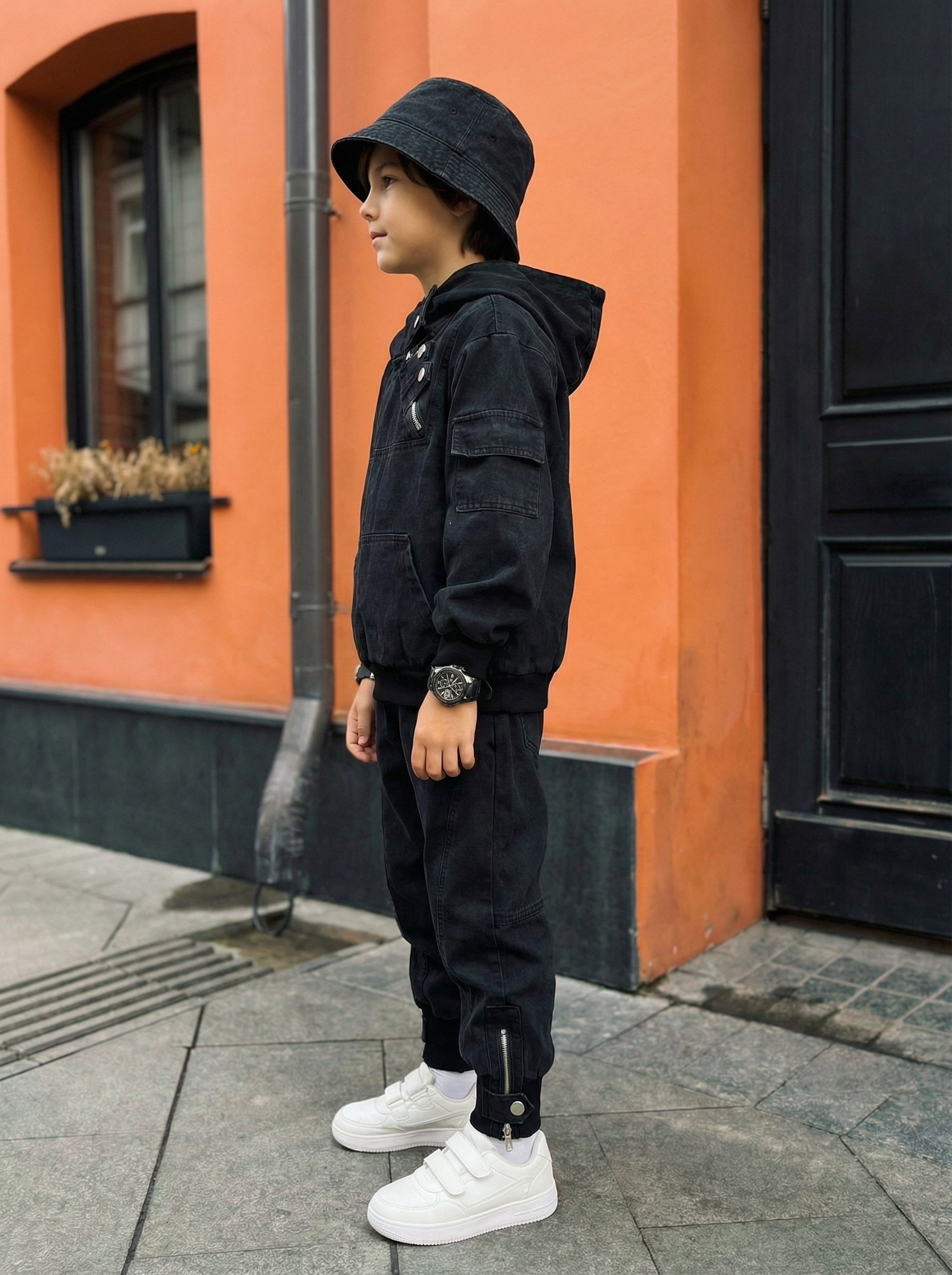 Костюм Artcher КостюмДжинс0001Черный - фото 12