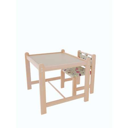 Столы детские WOODLINES Каспер из массива березы и ЛДСП