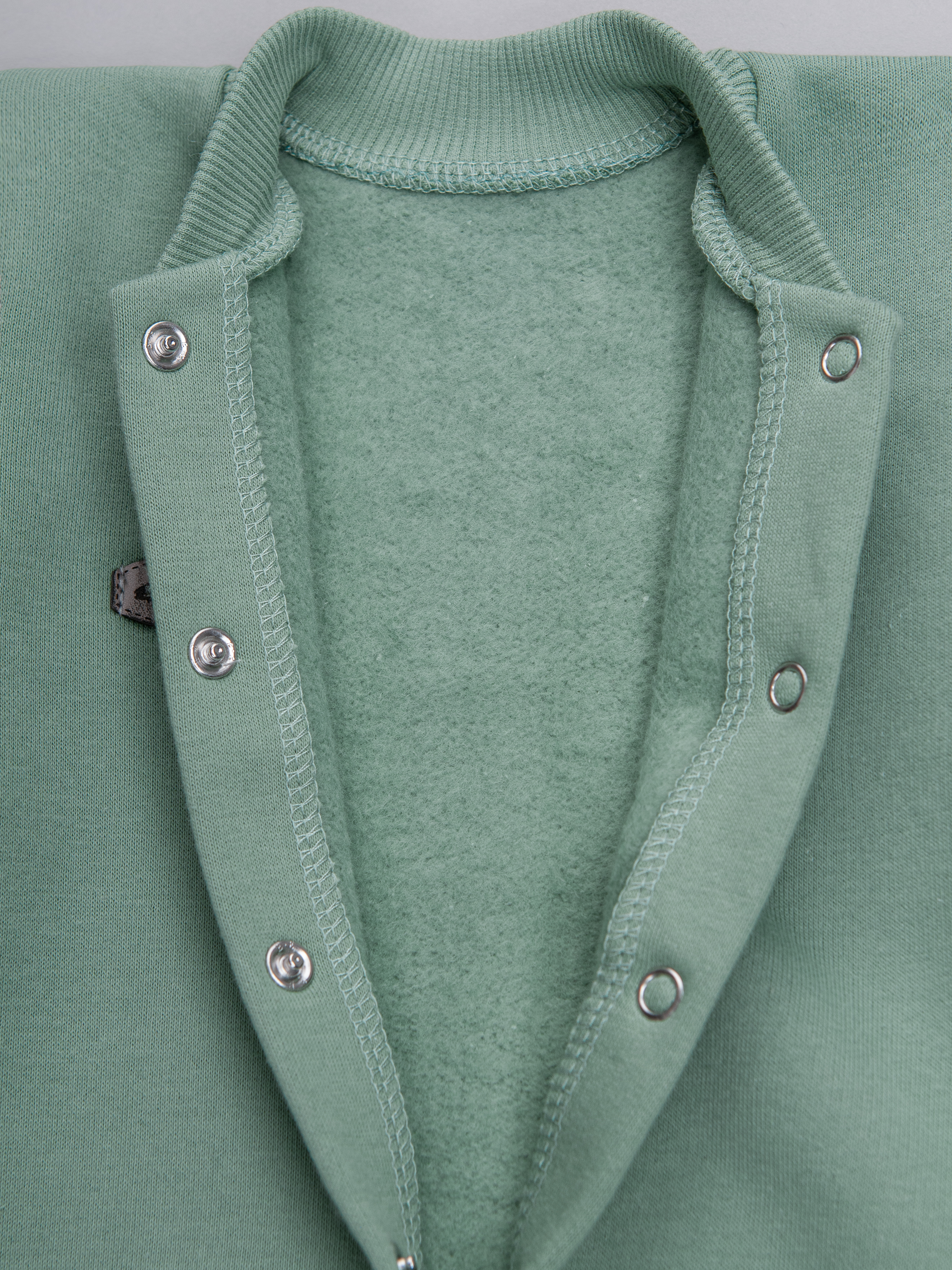 Комбинезон ТРИЯ 1164 футер 3-х нитка шалфей - фото 4