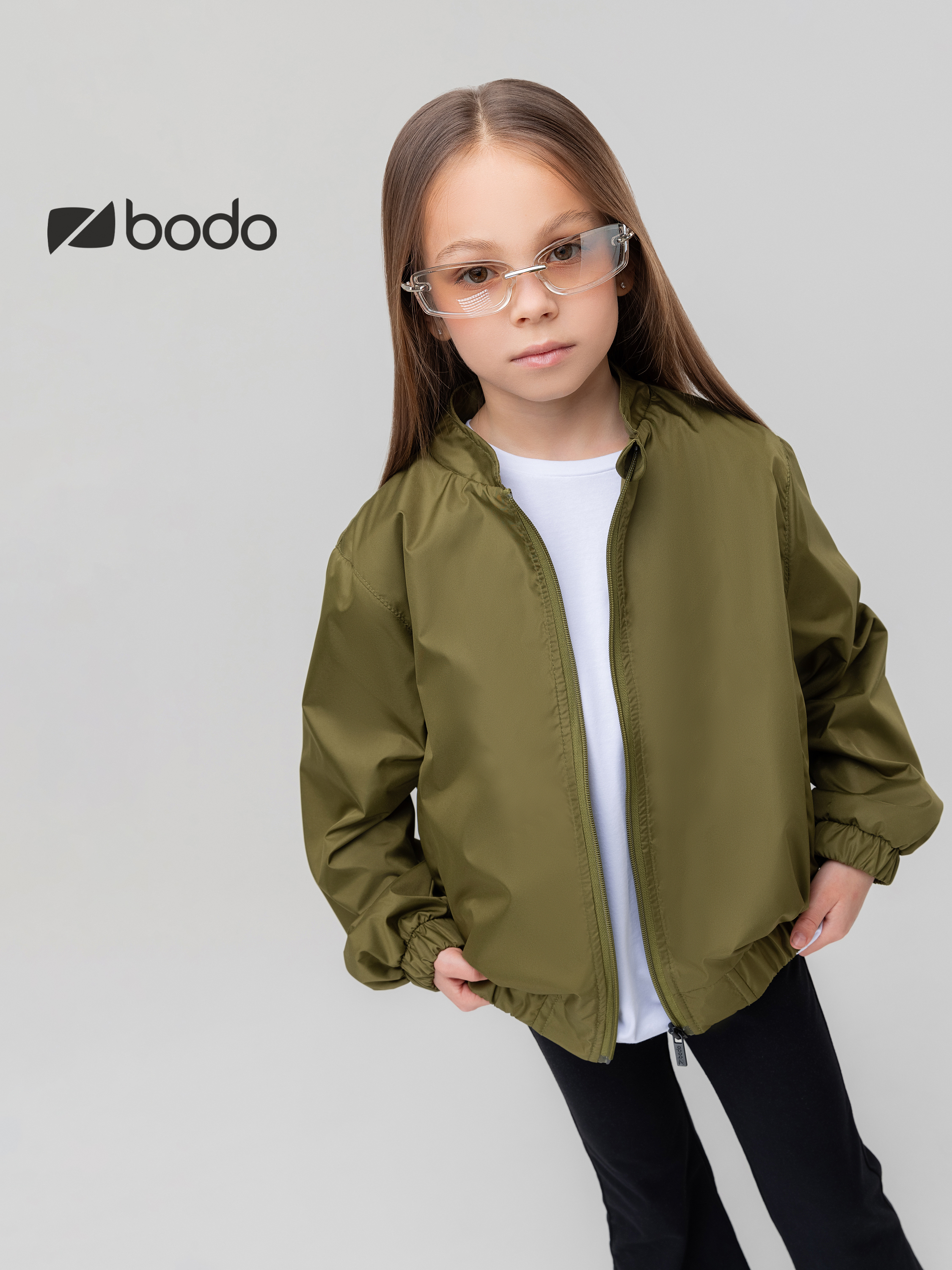 Ветровка Bodo 32-45U_хаки - фото 6