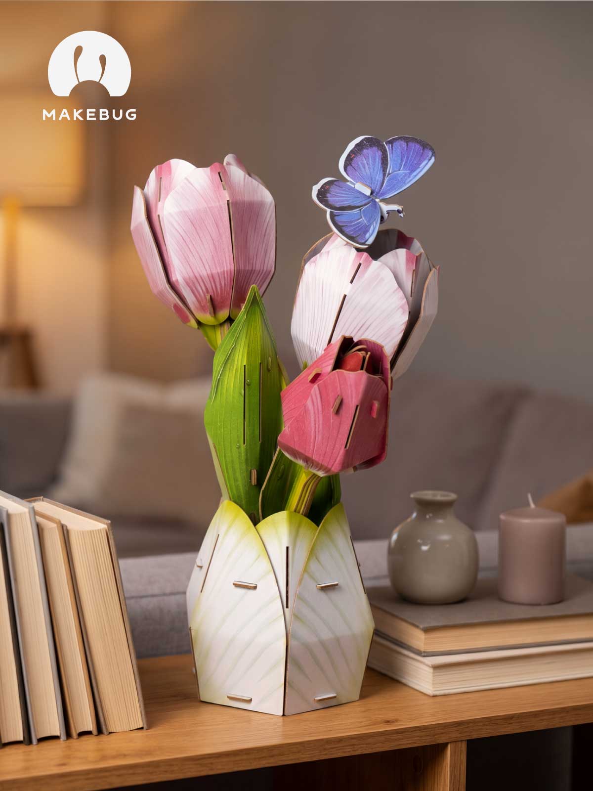 Пазл 3D Makebug Тюльпаны - фото 7