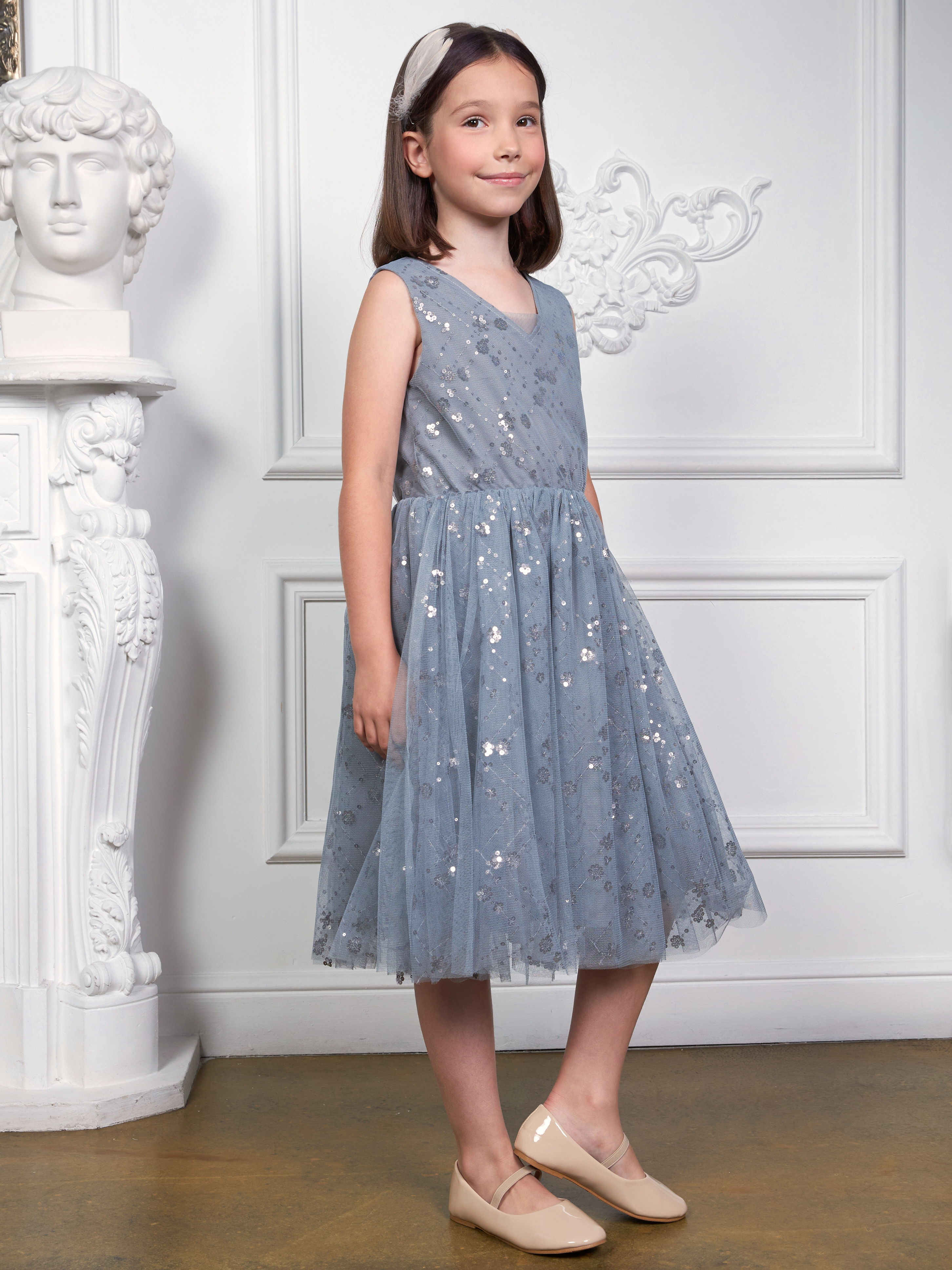 Платье ME WE JG225-W601-200_Серый - фото 7