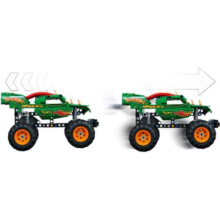 Конструктор LEGO Technic Монстер Джем Дракон блочный