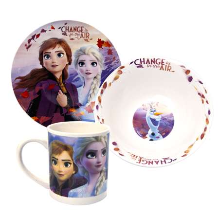 Набор посуды ND PLAY Frozen 3 предм.
