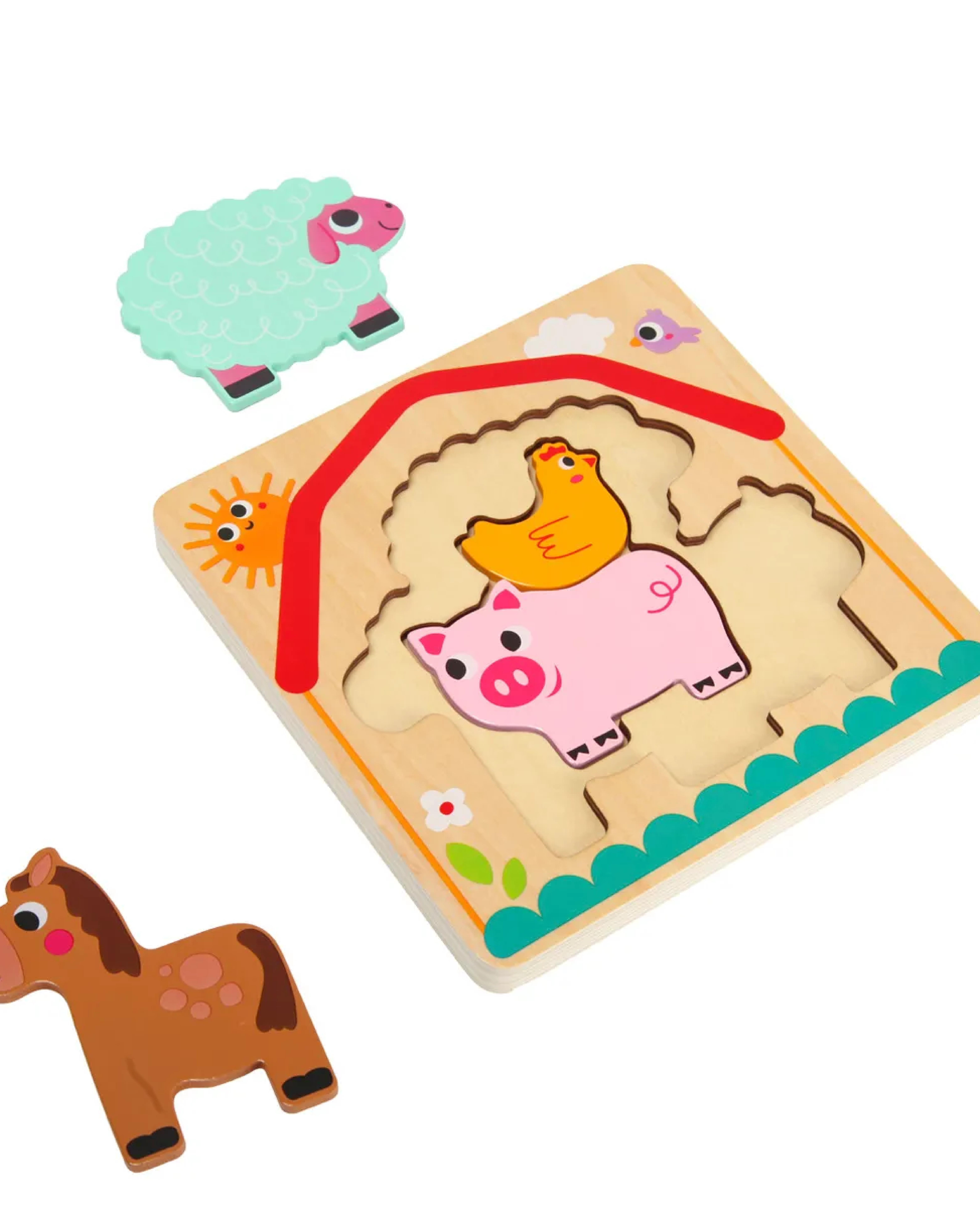 Игрушка BabyGo сортер Ферма - фото 5