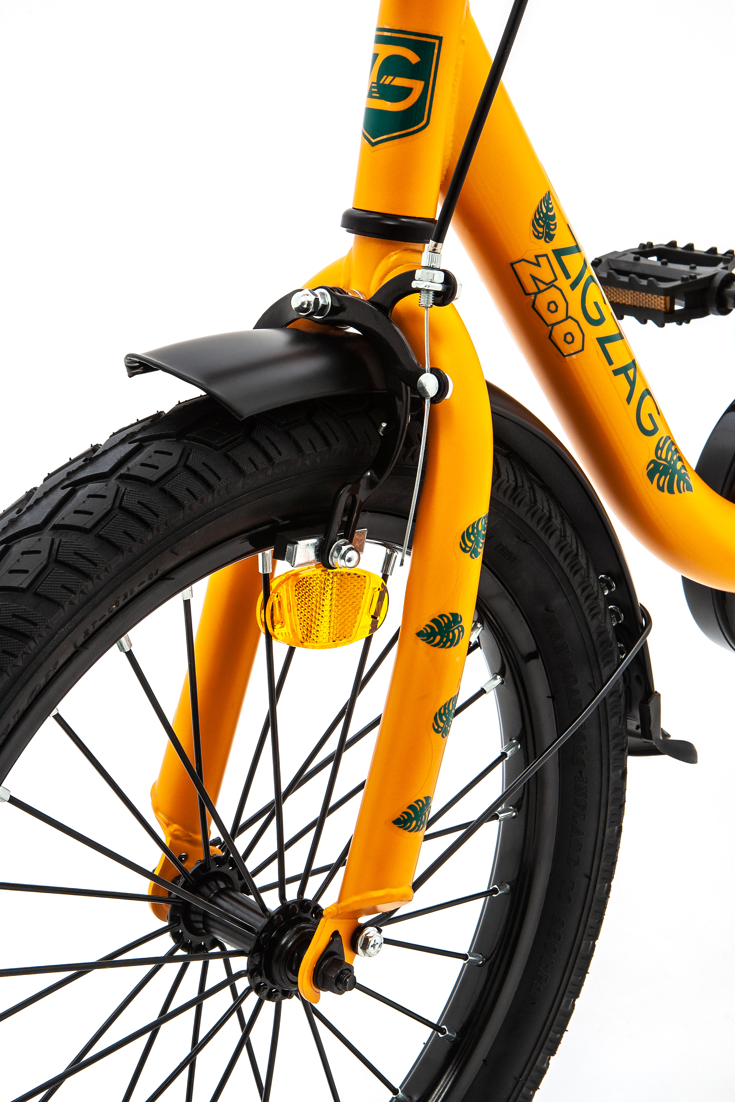 Двухколесный велосипед ZigZag 18 дюймов - фото 11