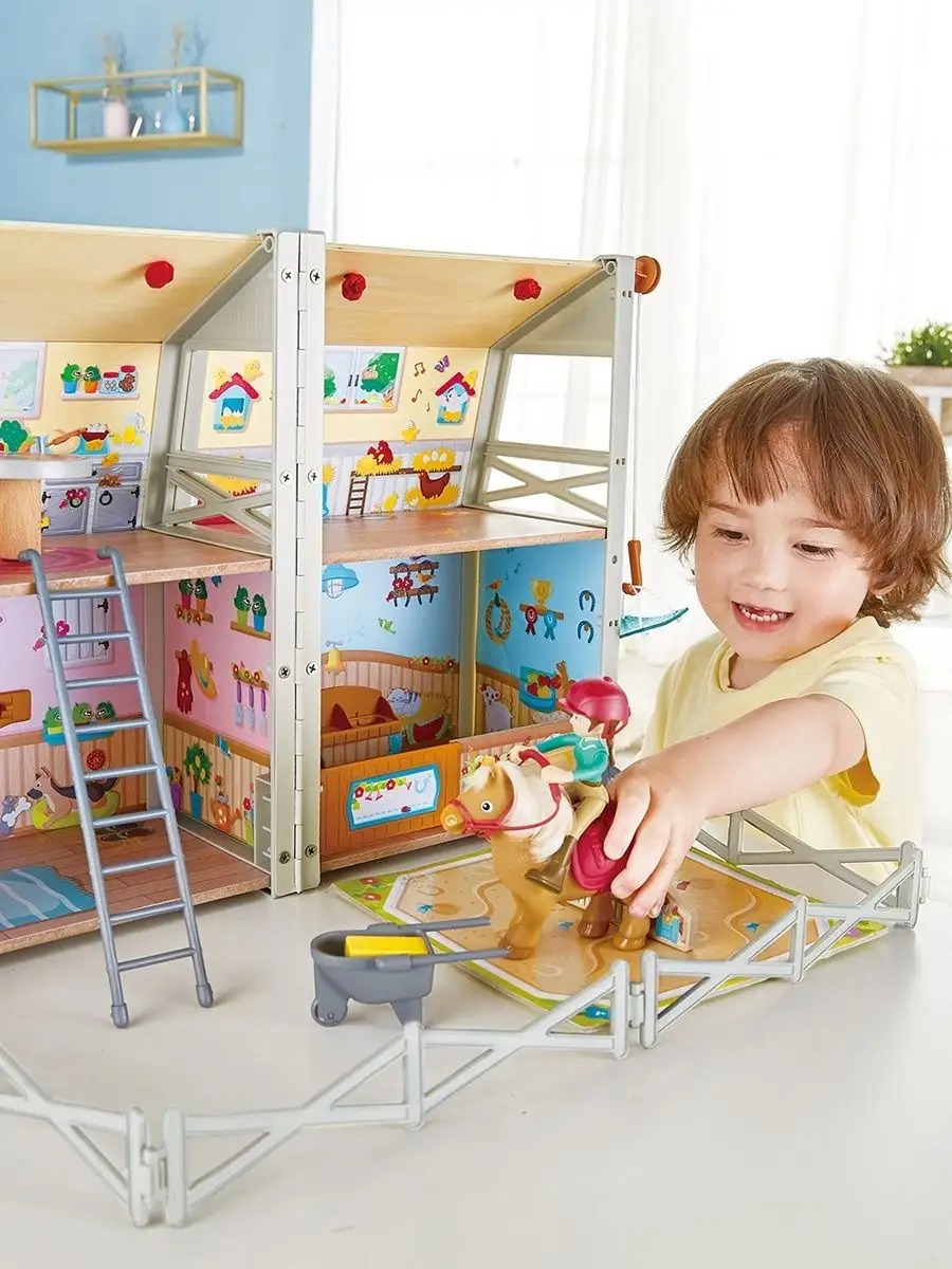 Домик для кукол Hape с мебелью E3409_HP - фото 2