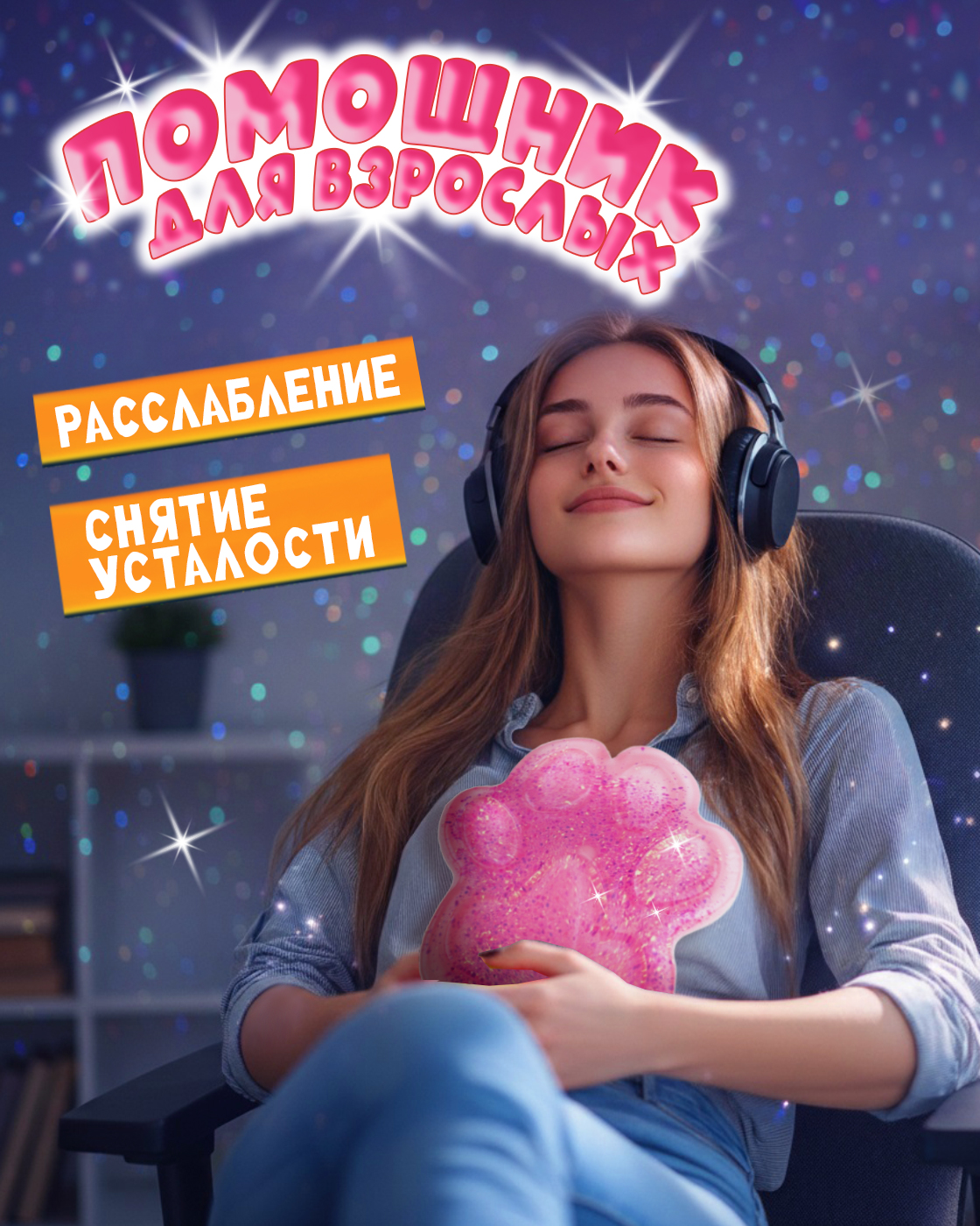 Игрушка-антистресс Крутой Замес таба лапка - фото 6