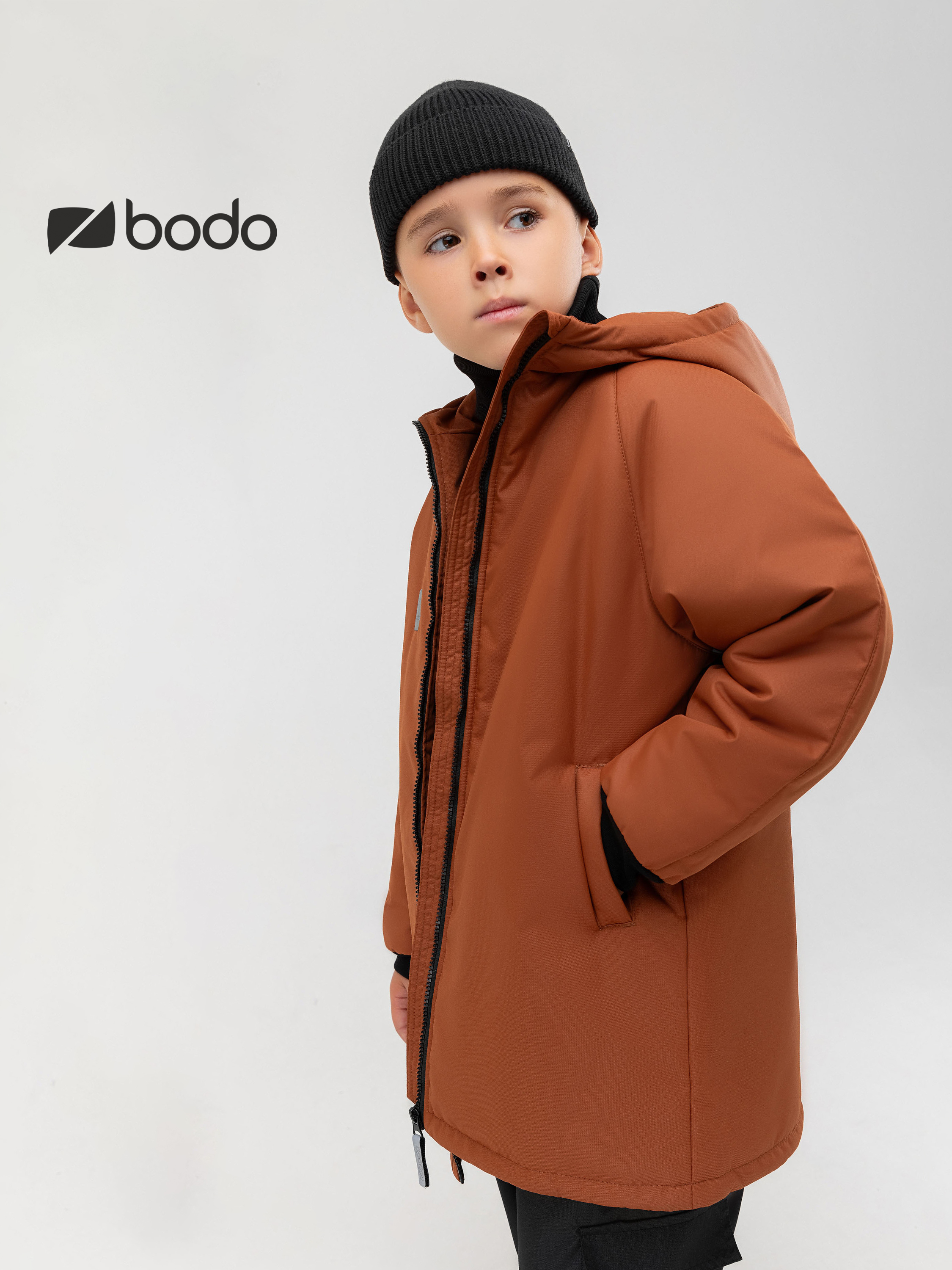 Куртка Bodo 32-72МU_кэмел - фото 3
