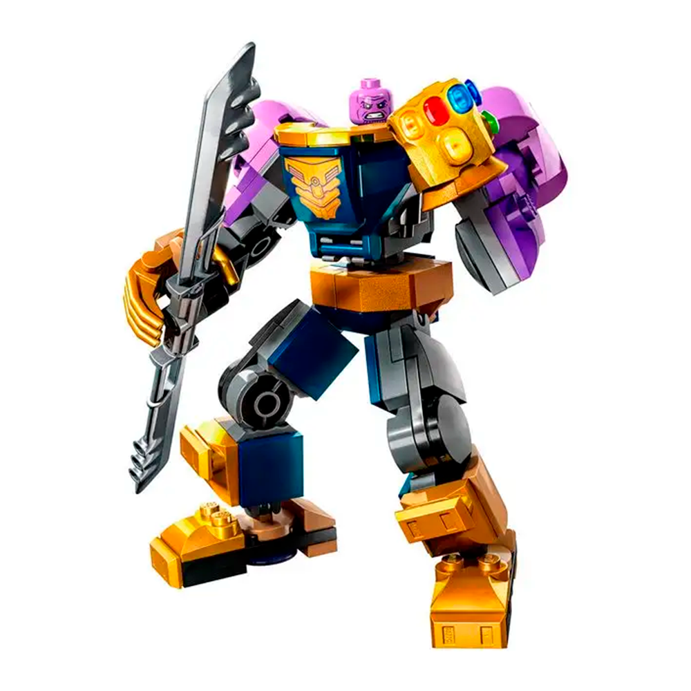 Конструктор LEGO Marvel Super Heroes Броня меха Таноса 113 дет. - фото 4