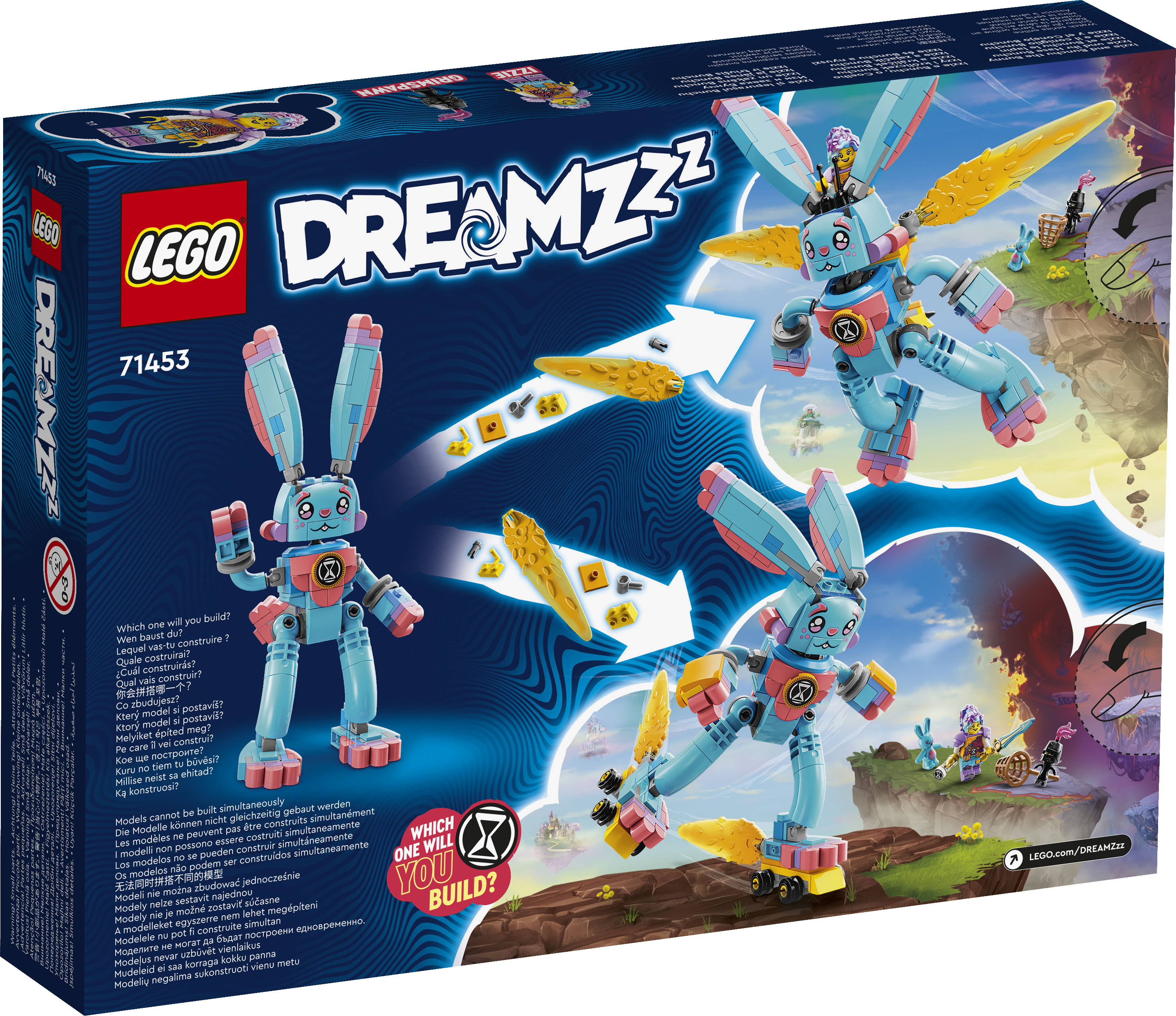 Конструктор LEGO DREAMZzz Иззи и кролик Банчу блочный - фото 4