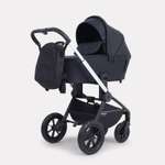 Коляска 3в1 MOWbaby Zoom air 3в1, silver black черный