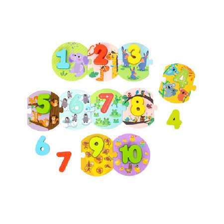 Пазл Tooky Toy деревянный