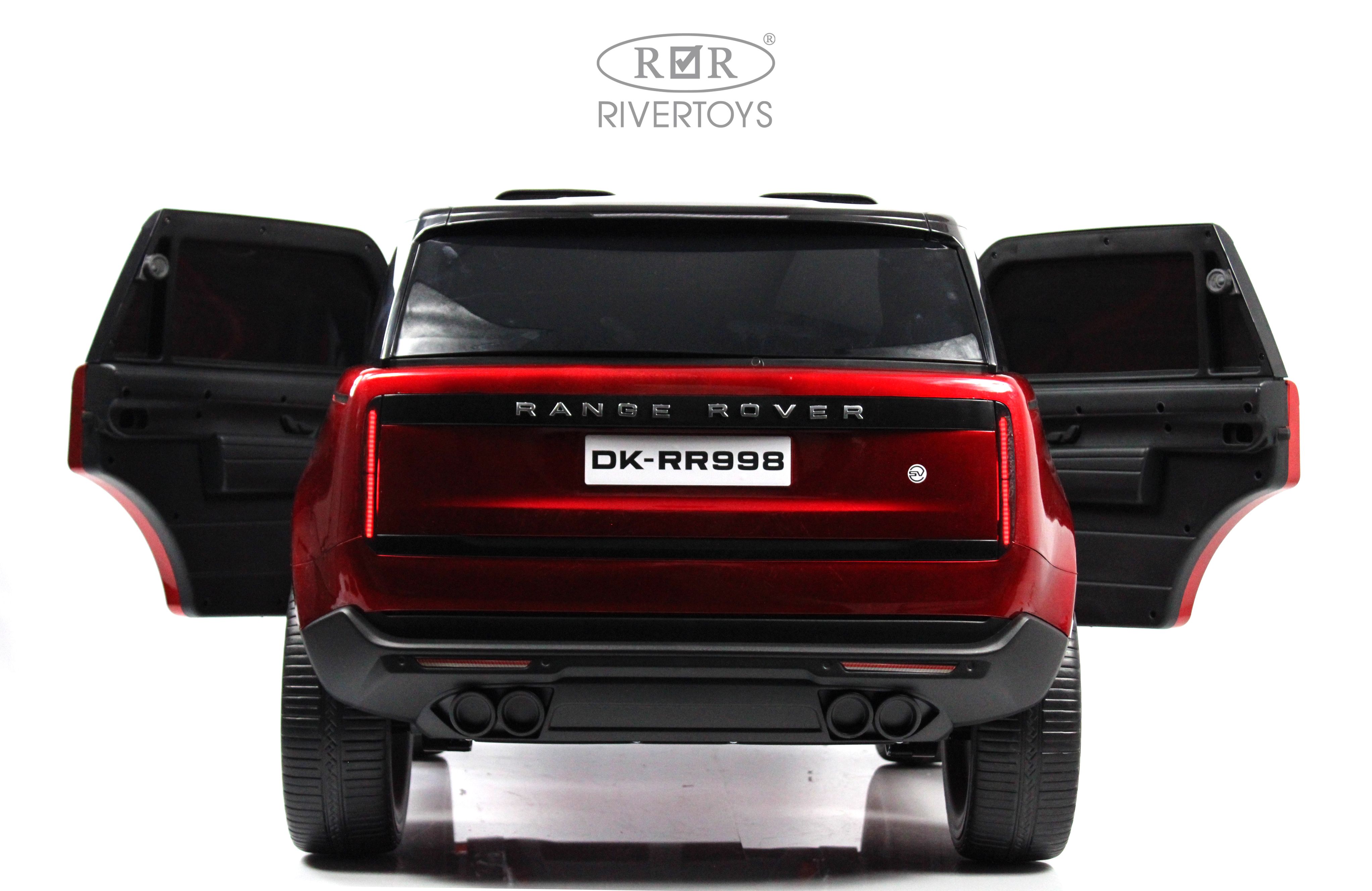 Электромобиль RIVERTOYS Y999YY-RED-GLANEC С пультом ДУ - фото 4