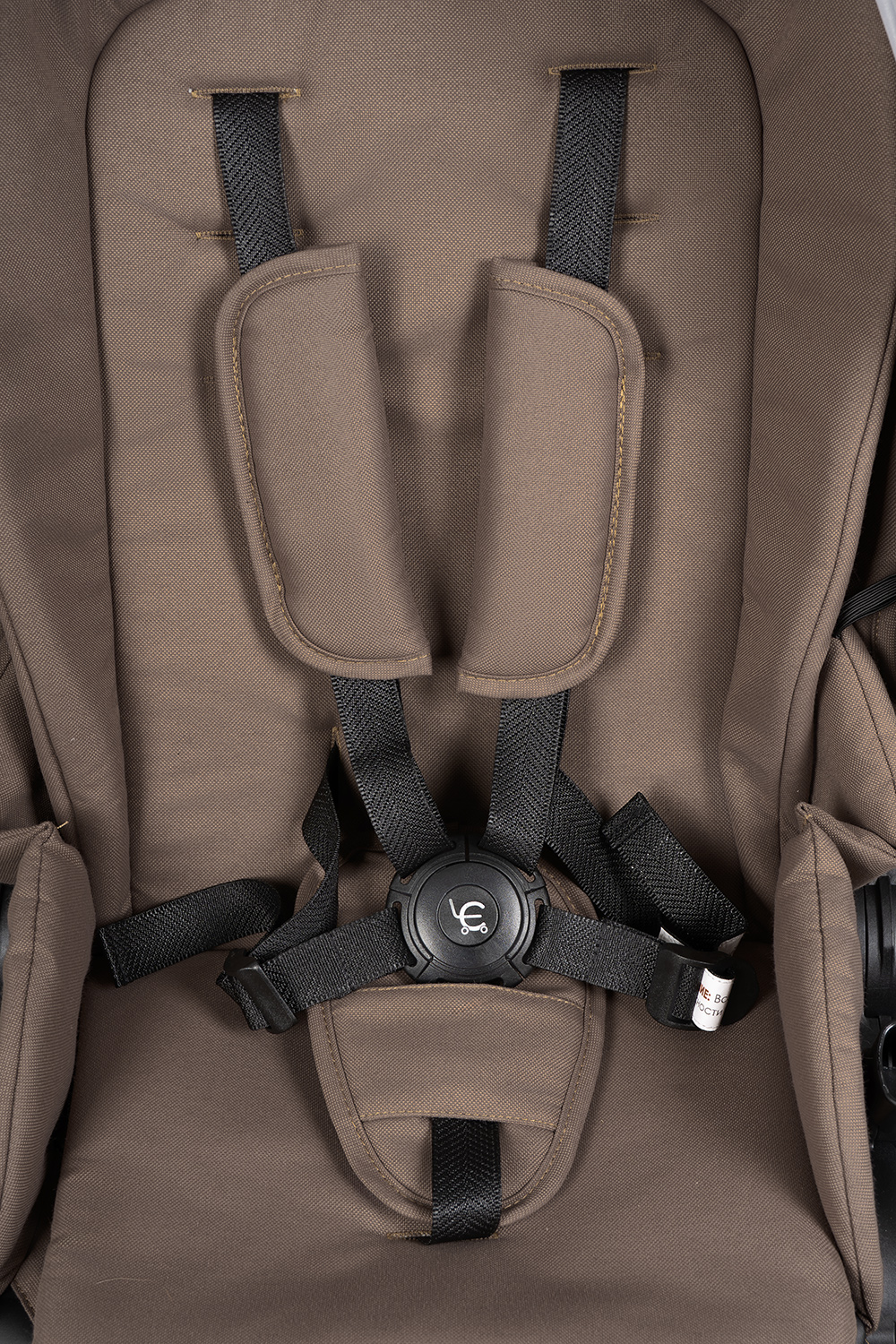 Коляска прогулочная Aimile Астра / Aster коричневый - фото 19