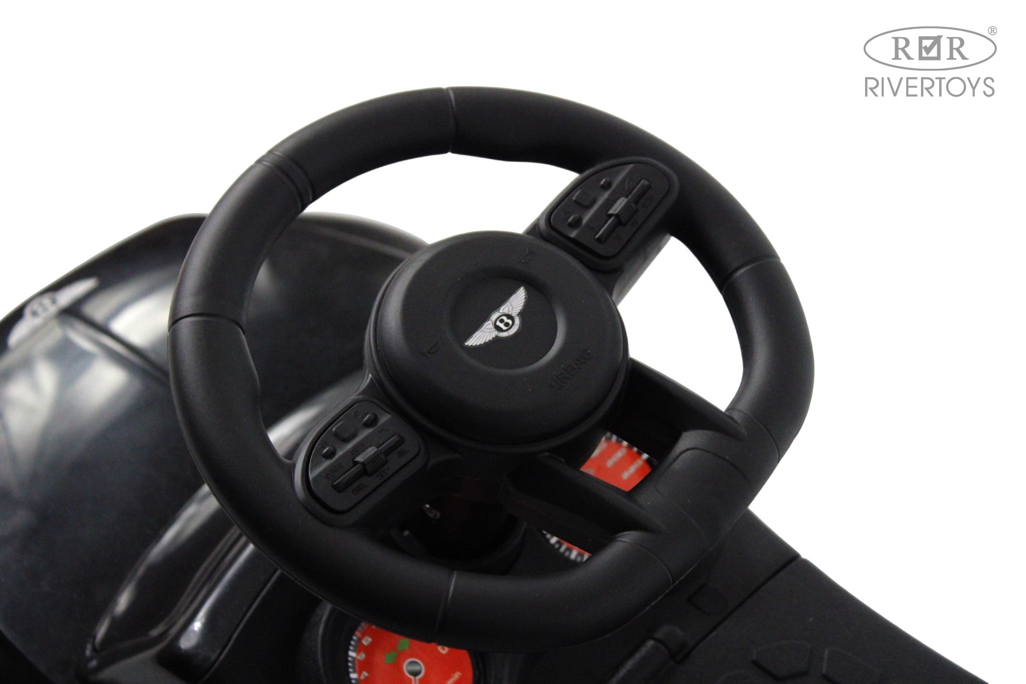 Каталка RIVERTOYS Z004ZZ-T-BLACK черный - фото 6